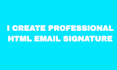 create clickable HTML email signature gmail outlook apple mail