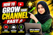 create professional youtube thumbnail design