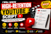 write a viral youtube script