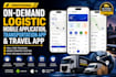 build on demand logistic mobile application, transportation app and travel app