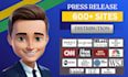 write professional press release distribution ein newswire US UK pr publishing