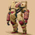 do anime style mecha robot illustrations