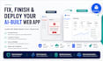 fix finish and deploy your ai built web app