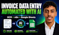 automate invoice and receipt data extraction with ai ocr and n8n