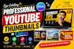 design professional youtube thumbnails in canva