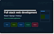 develop a secure full stack react and django web app