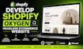 develop shopify oxygen ecommerce website  vercel liquid headless storefront