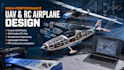design high performance uav and rc airplanes for 3d printing