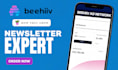 setup beehive newsletter create beehive website landing page
