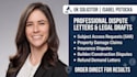 write a professional UK property damage and builder dispute letter