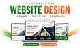 design solar, roofing, cleaning and home improvement website
