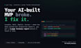 rescue and fix your broken ai or vibe coded mvp