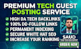 do USA tech backlinks,UK guest post and UK blogs