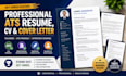 write professional ats resume cv cover letter
