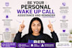 be your personal wake up call assistant and reminder wake up virtual assistant