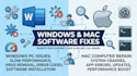 fix all windows and mac operating system issues all versions