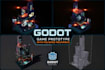 develop a playable godot game prototype with polished mechanics