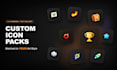 make matching ai icon sets for games apps and UI kits