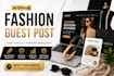 write fashion blog post and articles