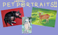 custom pet portrait commissions