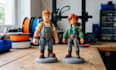 design 3d toy character model 3d chibi model 3d mascot model action figure model