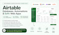 setup airtable database airtable automation airtable crm data management