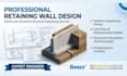 design retaining wall with structural calculations
