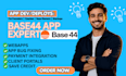 base44 expert, base44 developer, base44 ai app, saas mvp, automation