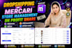 do mercari dropshipping store manage