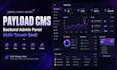 build a payload cms backend admin panel and multi tenant saas