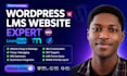 build lms website subscription website using learndash, lifterlms, memberpress