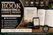book formatting and layout design for print and ebook