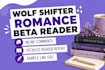 beta read your wolf shifter romance, romance beta reader for paranormal romance