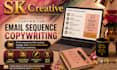 write a high converting email sequence and sales email copy