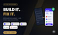 build or fix no code app mvp in bubble io flutterflow adalo and glide