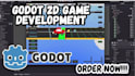 make a 2d game with godot 4 with source code