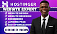 hostinger website design, hostinger website redesign, hostinger website design