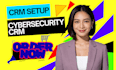 setup cybersecurity crm fortinet fortisiem wazuh sentinelone qualys vmdr keap