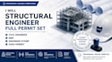 structural engineer full permit set civil engineer mep,engineer stamp,ohio permi
