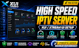 setup a high speed and stable streaming server infrastructural using xui, xtream
