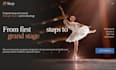 design wix dance studio website choreography ballet dance performing art website