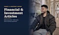 write financial articles or blog content