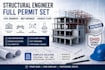 structural engineer full permit set civil engineer mep,engineer stamp,ohio permi