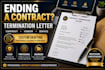 draft a professional contract termination or cancellation letter