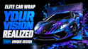 create custom car livery, racing livery and livery car wrap design