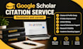 increase google scholar citations