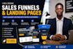 design a high converting landing page and sales funnel