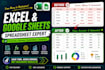 fix excel spreadsheet, formula error and google sheet
