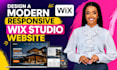 design a modern responsive wix studio website
