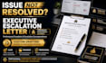 draft a professional executive complaint or corporate escalation letter
